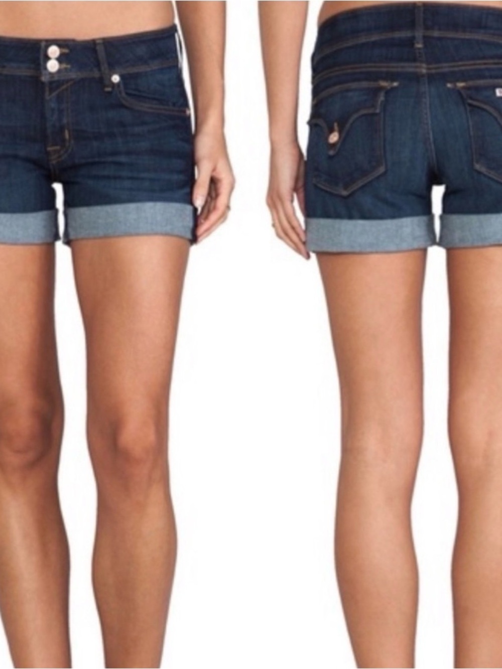 Hudson Croxley Mid-rise Jean Shorts size 25
